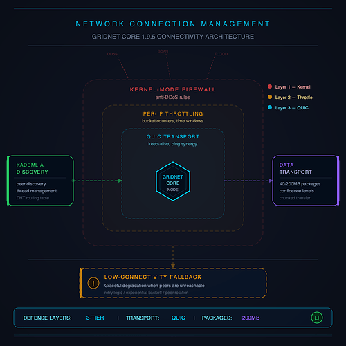 Network Connection Management Architecture Diagram